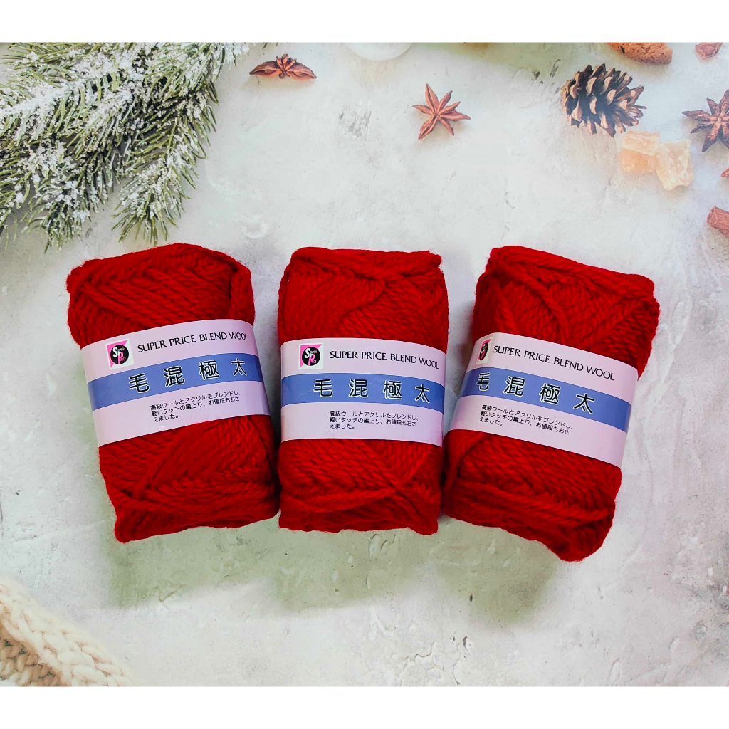 ไหมพรมถัก 3 ply ไหมพรมนิตติ้ง จากญี่ปุ่น