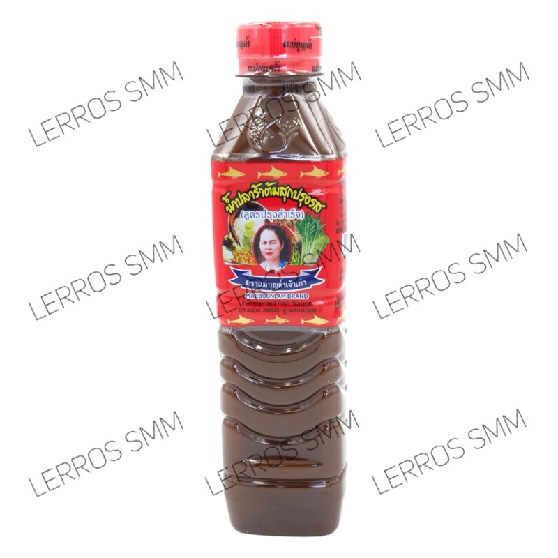 น้ำปลาร้า ตราแม่บุญล้ำ ฝาแดง 400 กรัม