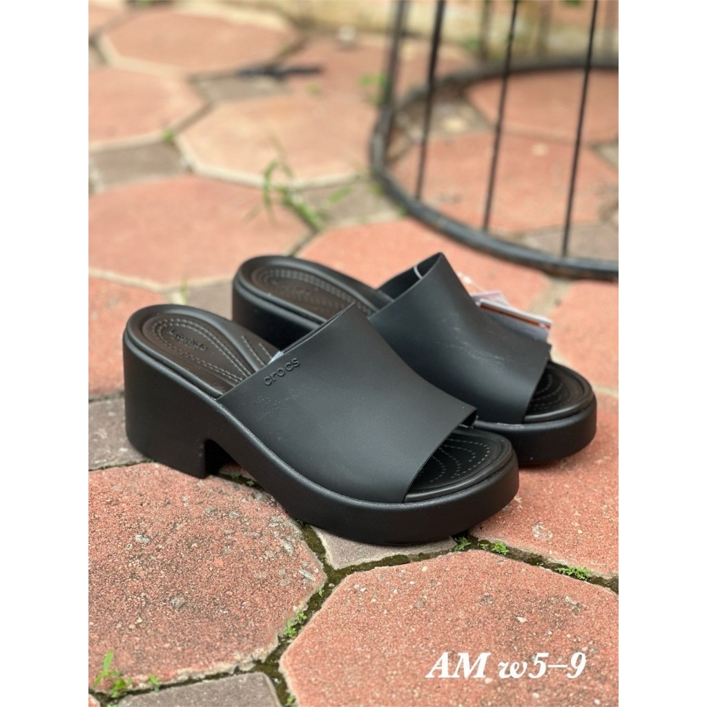 Crocs Brooklyn Slide Heel 🇺🇸💯ของแท้นำเข้าอเมริกา