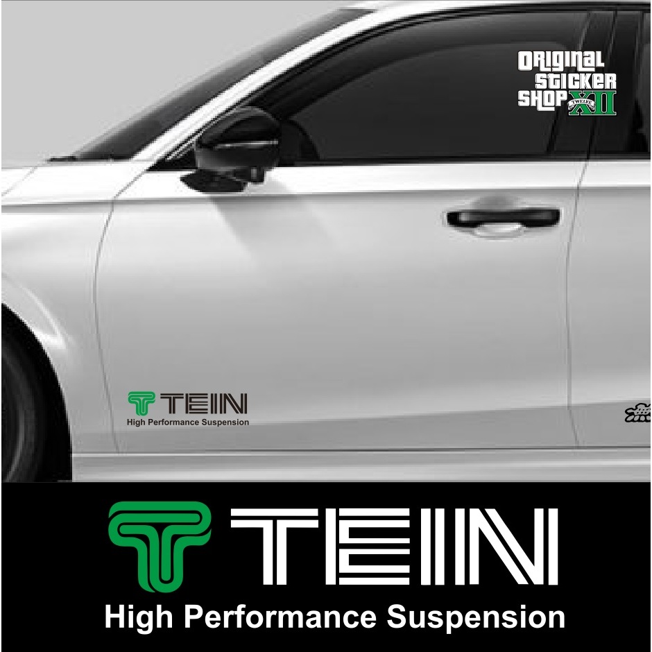 TEIN โลโก้สติ๊กเกอร์ติดรถ PVC กันน้ำ Sticker รถยนต์ Car (1 แผ่น) รถจักร