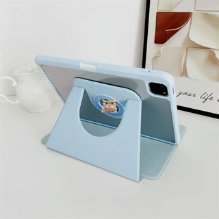 เคสป้องกันแบบปรับได้ 360 องศา ใช้ได้กับAir4Air5Air610.9 Gen5 Gen6 9.7 Gen7Gen8 Gen9 10.2 Gen10 Pro11Pro12.9 M2 2018-2024