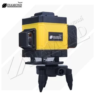 Diamond ระดับเลเซอร์ 4D เครื่องวัดระดับเลเซอร์ 12/16เส้น เลเซอร์วัดระดับ 360 องศา เลเซอร์