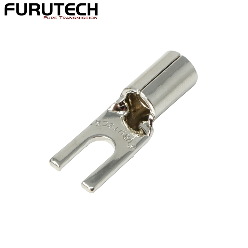 ของแท้ FURUTECH FP-209-10R Rhodium spade terminal audio grade made in japan แบ่งขายแยกต่อหัว