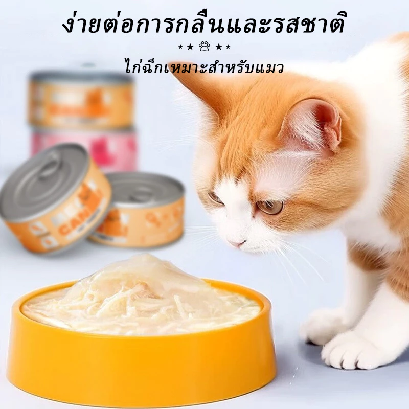 อาหารเปียกแมว ซุปแมว กระป๋อง 85g บำรุงสุขภาพ หลายรส thumbnail 9
