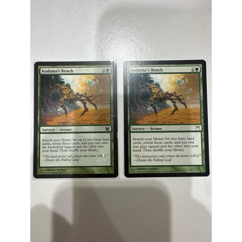 Modern Masters or Champion of Kamigawa : Kodama's Reach ของแท้พร้อมส่ง MTG Magic the gathering