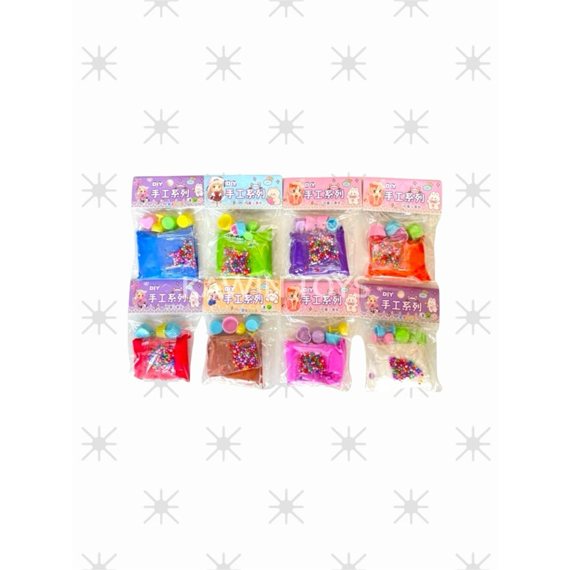 ของเล่น ดินเบาคัพเค้ก DIY ขนาด 8*12ซม. (ราคา 110บาท ได้ 24ชิ้น) คละสี