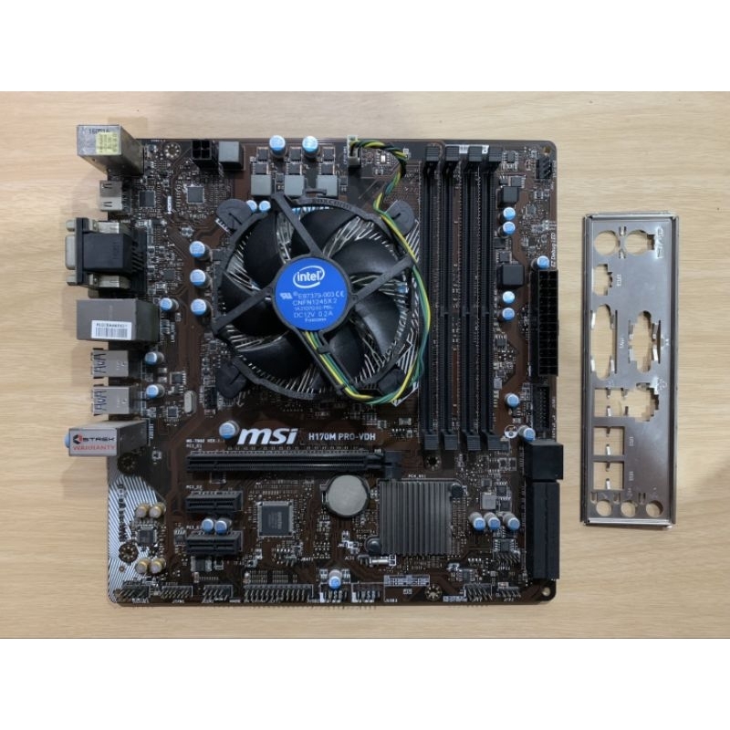 CPU INTEL CORE I5 6500 + MSI H170M PRO-VDH DDR4