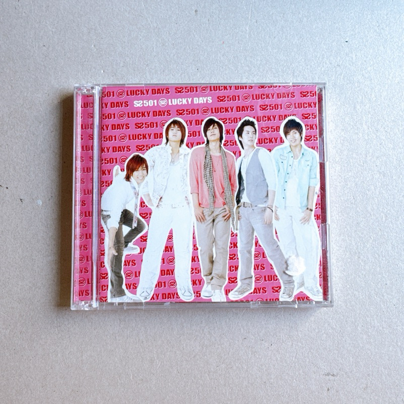 CD+DVD ซีดีเพลง SS501 - Lucky Days