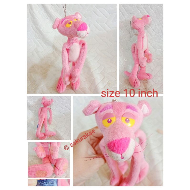 (พร้อมส่ง) ตุ๊กตาพิงแพนเตอร์ pink panther มือสอง ลิขสิทธิ์แท้