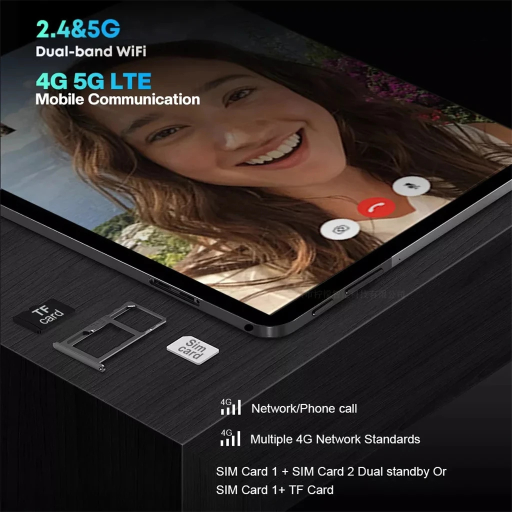 【รับประกัน1ปี】2025ของแท้ แท็บเล็ต VIV0 Tab G12 Pro 5G 11.8 นิ้ว แท็บเล็ตถูกๆ แรม16GB รอม1TB โทรได้ Full HD แทปแล็ตของแท้