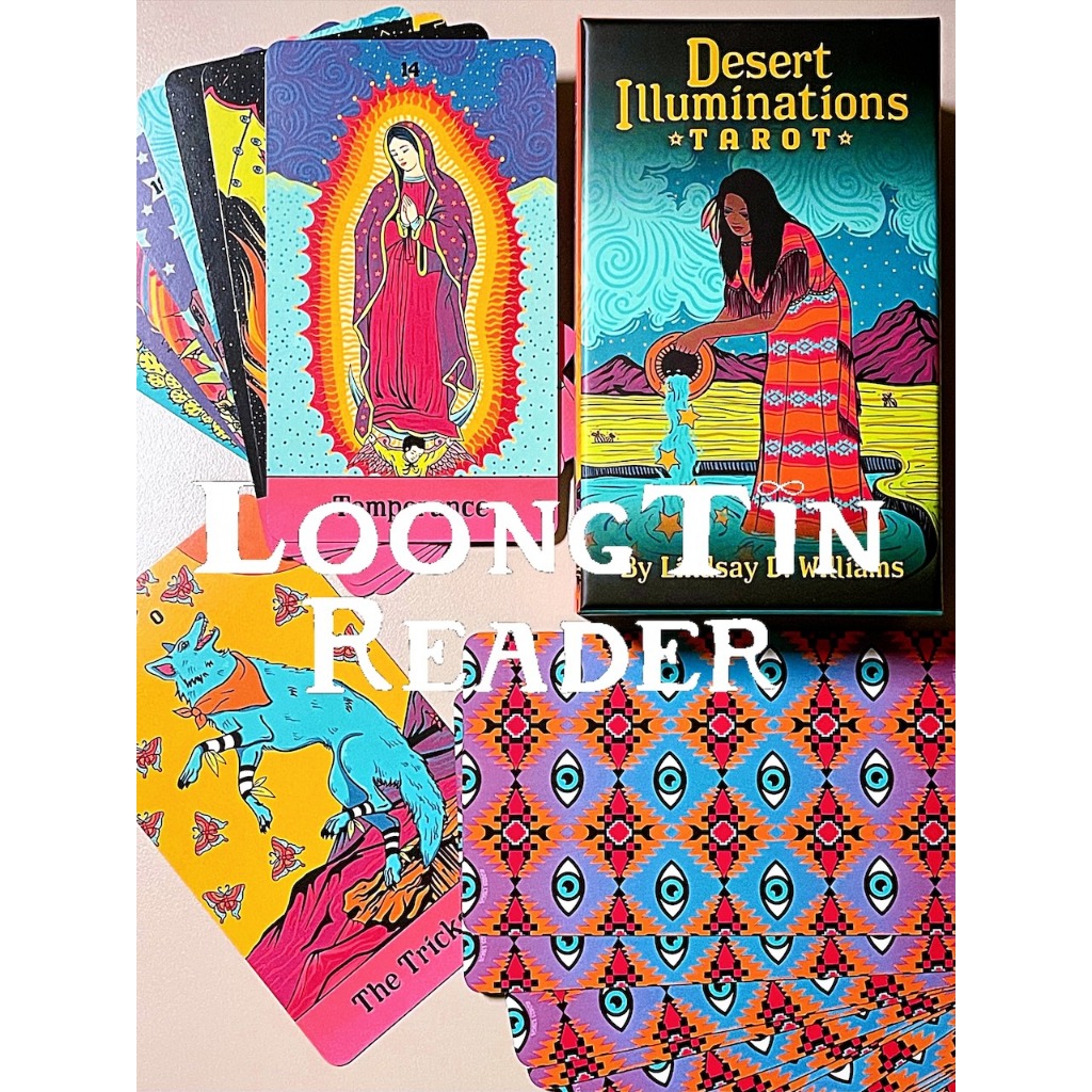 Desert Illuminations Tarot Deck ไพ่ทาโรต์ ไพ่ยิปซี ของแท้ ลุงติน