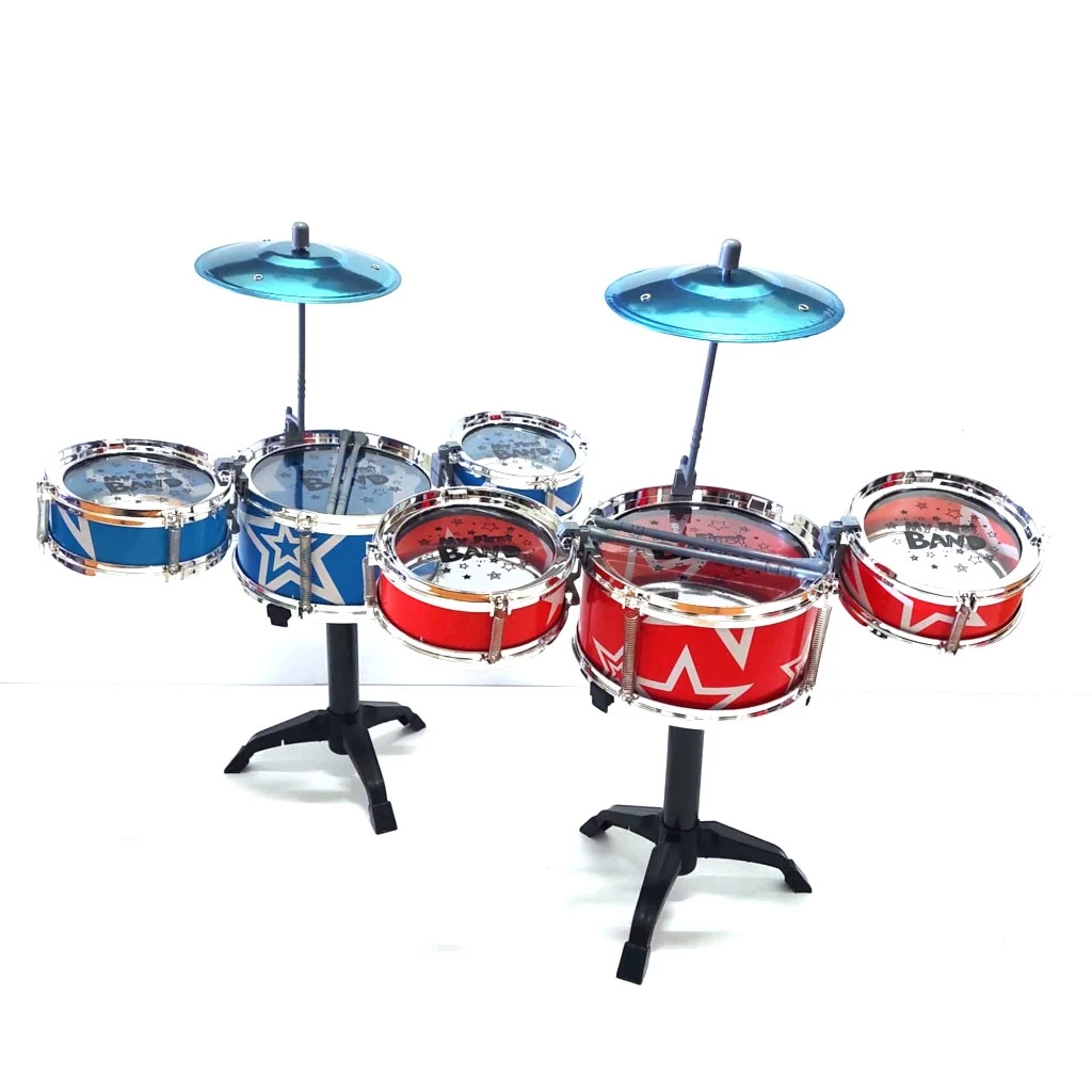 Drum Set ชุดกลองของเด็กเล่น พร้อมอุปกรณ์ thumbnail 8