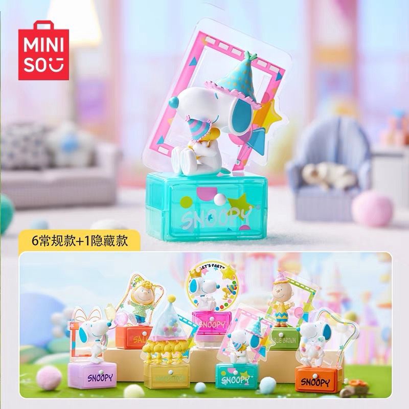 ✨พร้อมส่ง🇹🇭✨กล่องสุ่ม Snoopy Party Onbox ลิขสิทธิ์แท้100% (ชุดปาร์ตี้แฟนตาซี)