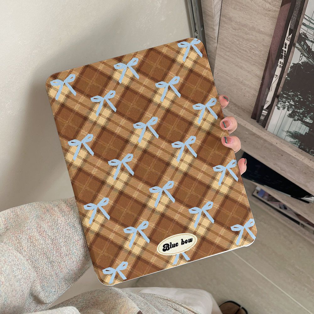 🚀จัดส่งทันที🚀เคสไอแพด การหมุน 360 องศา โบว์ริบบิ้น Air7 Pro11 2024 Air6 13 Gen11 ขัดแตะ เคสipad - รูปที่ 5