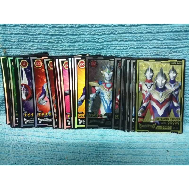 การ์ด​แถมขนม Bigga Ultraman Trigger​