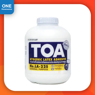 กาวลาเท็กซ์ กาว TOA LA-22S ขนาด 32 ออนซ์ กาวติดไม้ ปูปาเป้ อเนกประสงค์
