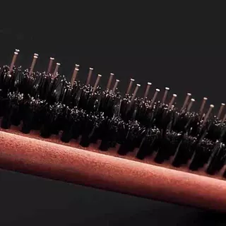 【กรุงเทพจัดส่งสินค้า】ไรผม Baby hair Taming Brush หวียีผม หวีขนหมูป่าโกนหนวดหวีหมูป่าขนแปรงแปรงผมหวีนวดหนังศีร