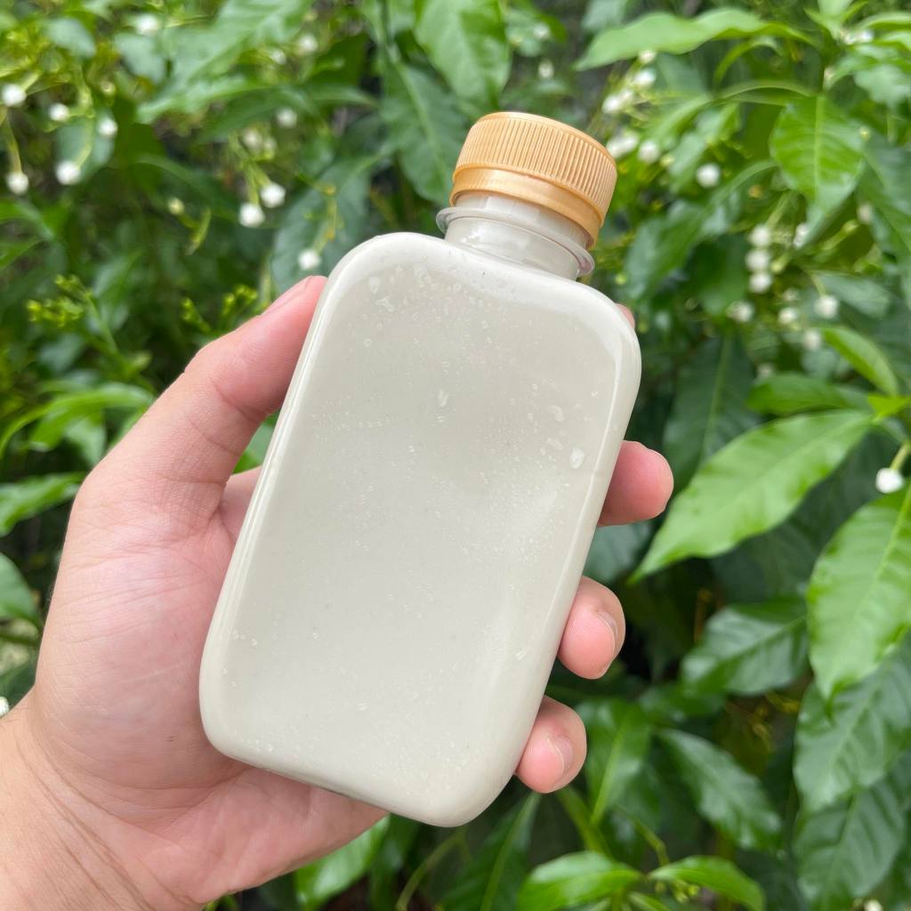 ขวดพลาสติก PET 200 ml ทรงแบนมน บรรจุ 50 และ 100 ใบ