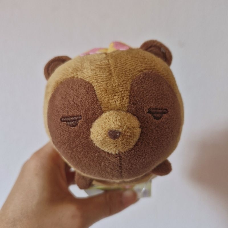 ตุ๊กตา พวงกุญแจ แรคคูน ทานูกิและคิตสึเนะ tanuki kitsune ป้ายห้อย ตุ๊กตามือสองญี่ปุ่น