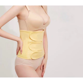 ผ้ารัดหน้าท้องหลังผ่าตัด ใช้ได้ทันที เนื้อคอตตอน ไม่ม้วน 6 size ให้เลือก