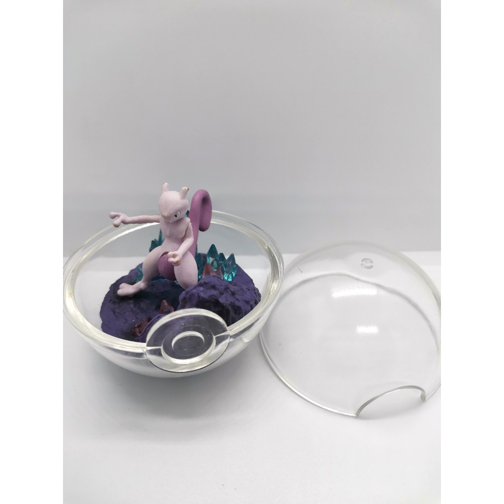 แท้ Rement Terrarium Pokemon mewtwo มิวทู figure