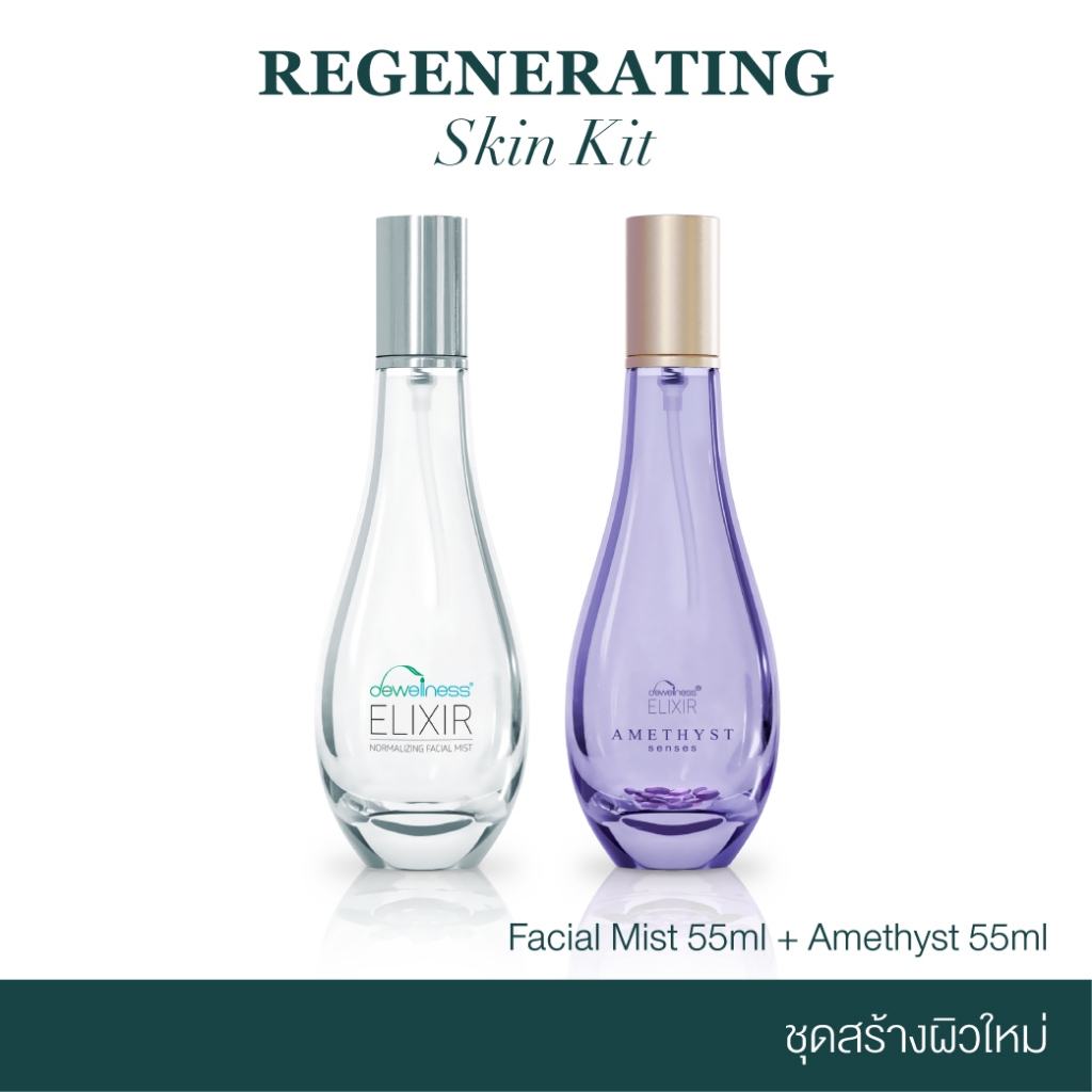 DEWellness Elixir Regeneraing Skin Kit - ชุดบำรุงผิวบอบบาง