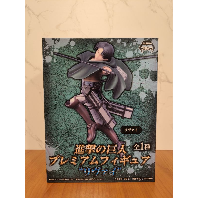 (ของแท้ พร้อมส่ง) Sega Attack on Titan : Levi Premium Figure สินค้านำเข้าจากญี่ปุ่น