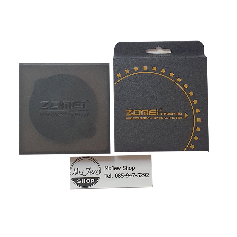 Zomei Fader Variable ND Filter 72mm ND2-ND400 Adjustable ND Lens Filter Optical Glass สภาพใหม่ ส่งฟร