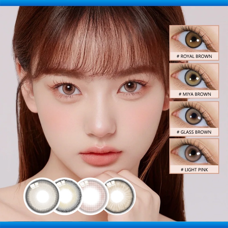 คอนแทคเลนส์สีรุ่นใหม่ล่าสุด (14.0mm) เลนส์ไอดอล!