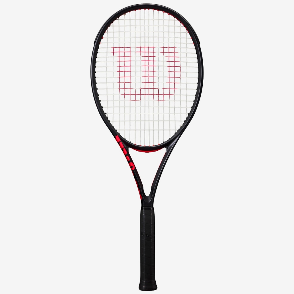 Wilson ไม้เทนนิส Clash 100 Pro V3 Tennis Racket FRM2 4 1/4 | Black/Red ( WR172711U2 )