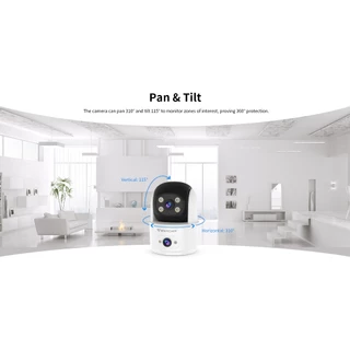 VStarcam CS996DR กล้องวงจรปิดเลนส์คู่ Dual lens IP Camera Indoor