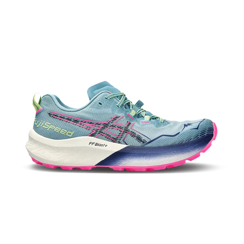 ASICS W FUJISPEED 2 - GRIS BLUE/BLACK รองเท้าวิ่ง ผู้หญิง เอสิคส์ FUJISPEED 2 สีฟ้า