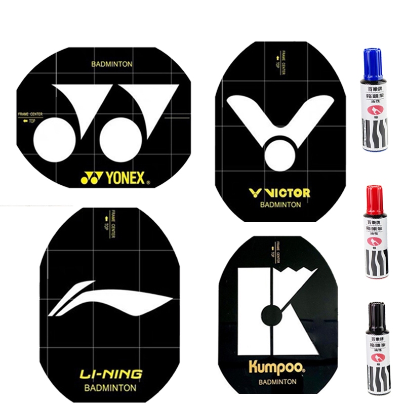[ชุดลายฉลุแบดมินตัน] หมึกลายฉลุโลโก้ สําหรับเล่นแบดมินตัน Yonex Victor Li-Ning สินค้าพร้อมส่งจากไทย มีเก็บปลายทาง