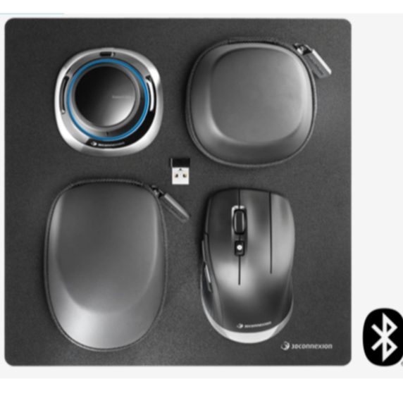 SpaceMouse® Wireless Kit 2 (สินค้าพร้อมส่ง) เป็น Personal Series ที่เน้นการทำงานในรูปแบบที่สามารถพกพ