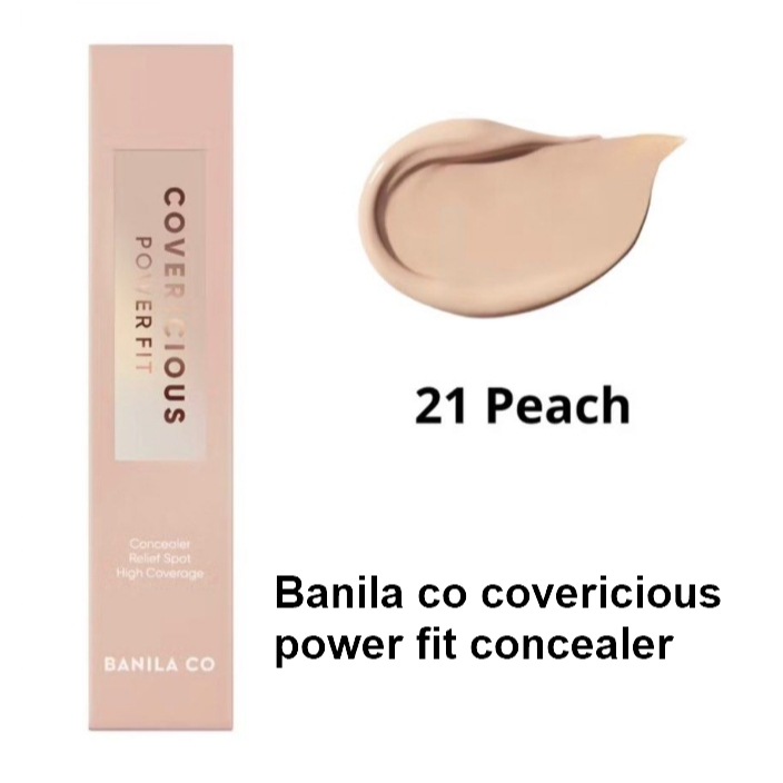 Banila Co Covericious Power Fit Concealer 5.5g / Covericious Skin Fit Tinted Moisturizer SPF40 PA++ 10g / Cushion 14g