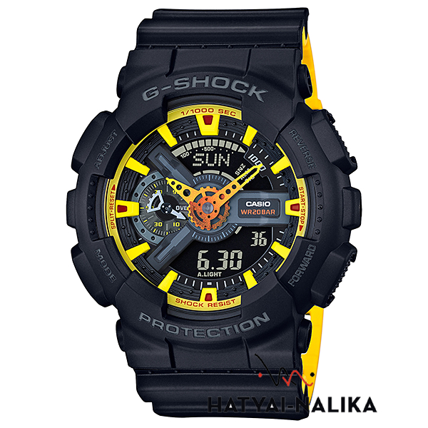 🔥ของแท้🔥 นาฬิกา G-SHOCK หายาก รุ่น GA-110BY-1A,GA-110BY-1,GA-110BY,GA-110 ดำเหลืองสายทูโทน