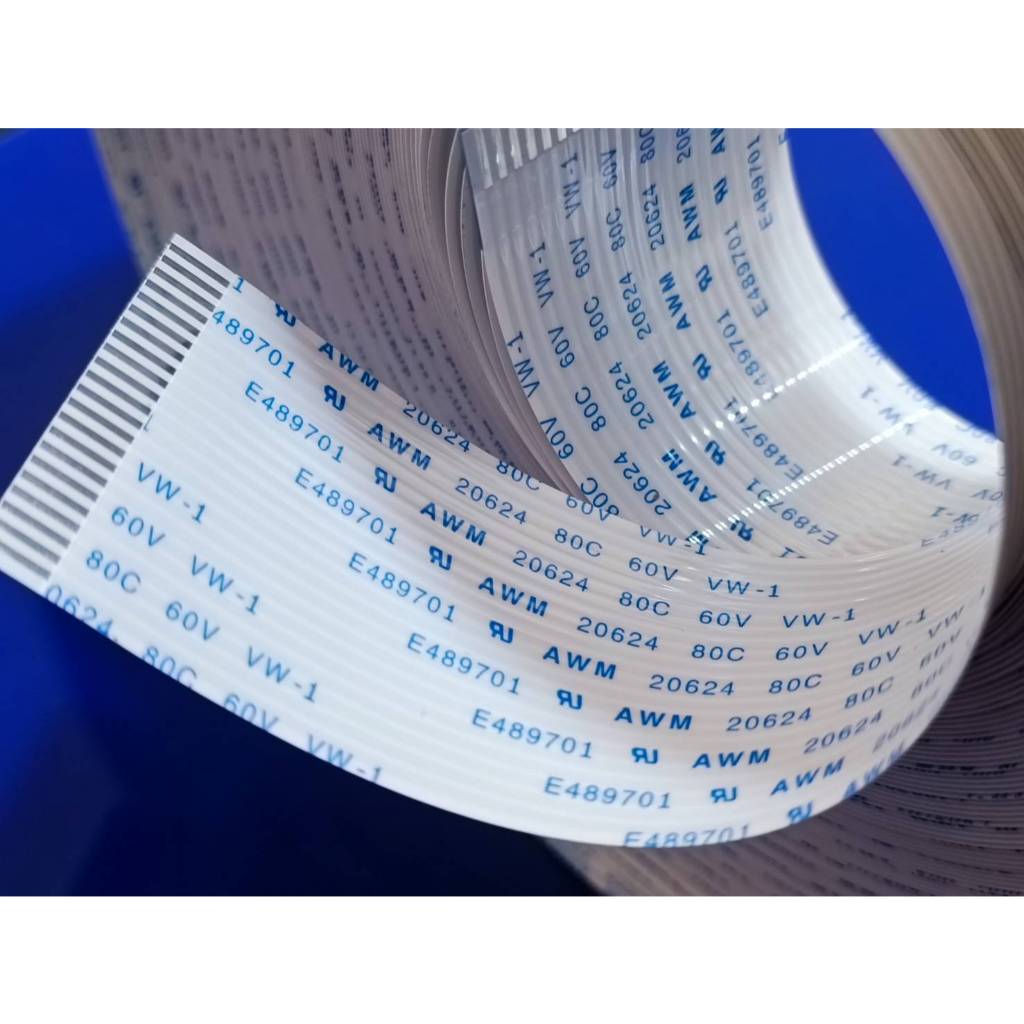 สายเเพยาว 22 pin ระยะห่าง 1.25 มิล wit color X ยาว 6 เมตร DX10 DX11