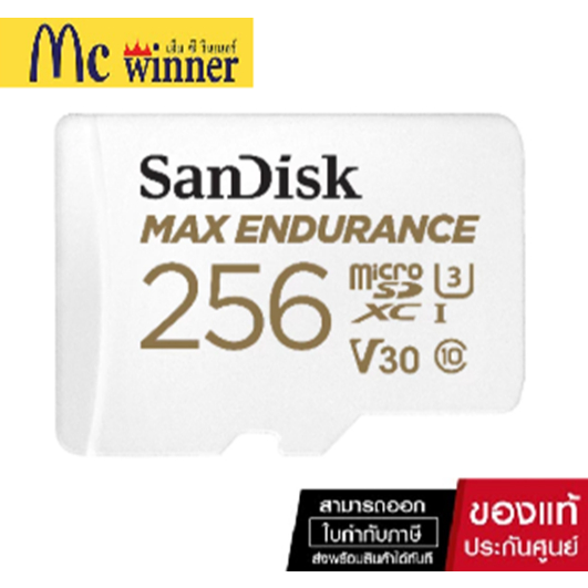 SanDisk MAX ENDURANCE microSD Card, 256GB (SDSQQVR-256G-GN6IA)