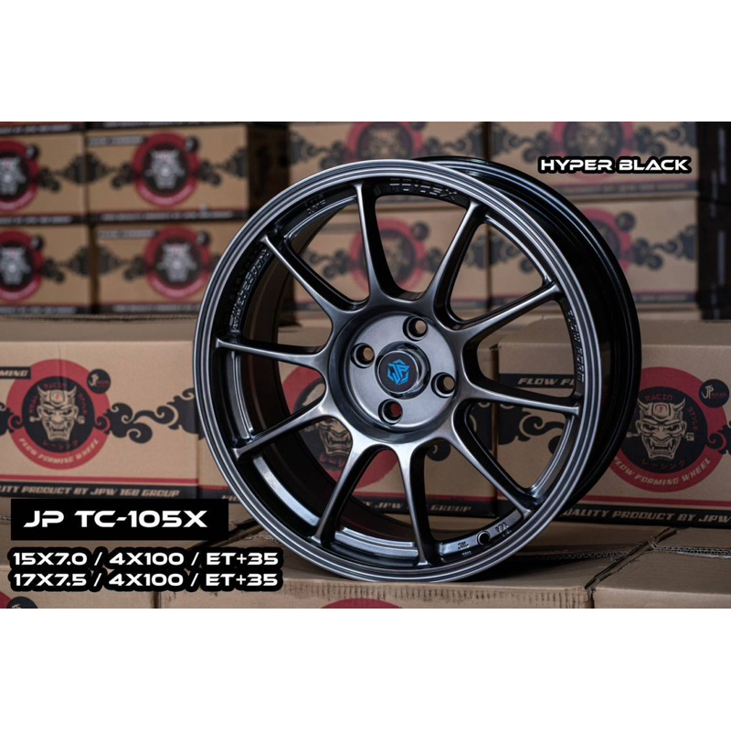 ล้อแม็กซ์ซิ่งขอบ15 “TC105X JPW 4 รู100 (4วงของใหม่)