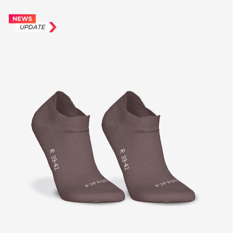 ถุงเท้าวิ่งข้อสั้น รุ่น RUN 500 (แพ็ค 2 คู่) – เนื้อผ้าบาง ระบายอากาศดี สำหรับการวิ่งทุกระยะ - รูปที่ 6