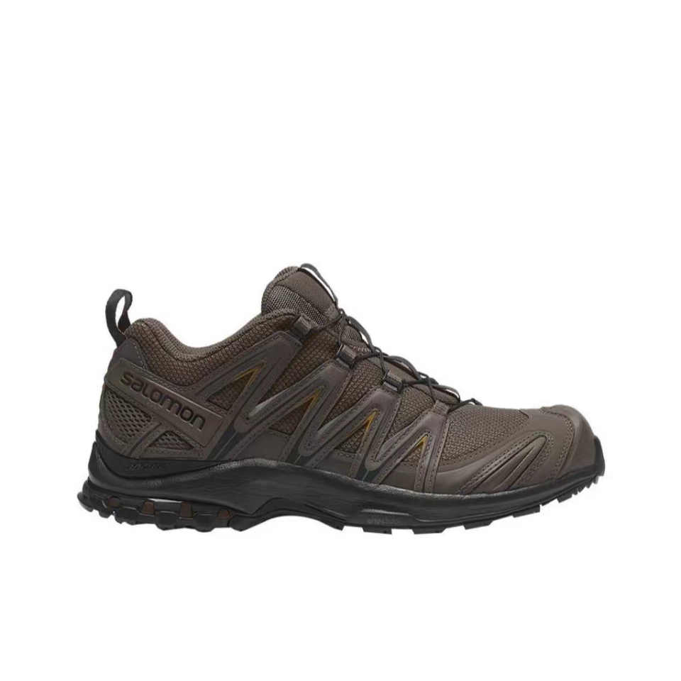 【100%Original】SALOMON XA PRO 3D Brown Low Top Outdoor Trend Sports For Men Hiking Shoes 417559