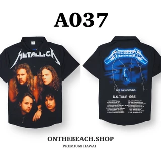 (BrandTHAI x ONTHEBEACH) เสื้อฮาวาย-ลายต่อ Custom Design By ONTHEBEACH ( ผลิตลายละ100ตัว)