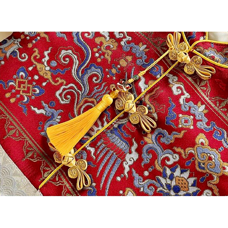 🇹🇭พร้อมส่งจากไทย🇹🇭 เซ็ทตรุษจีนเด็กผู้ชาย ชุดตรุษจีนเด็ก เสื้อคอจีนเด็ก - รูปที่ 5