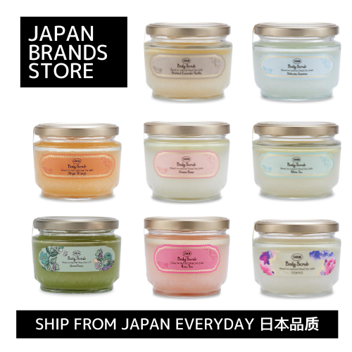 [ส่งตรงจากญี่ปุ่น]SABON Body Scrub (TOKYO) (Decate Jasmine) (Patchouli Lavender Vanilla) (ชาขาว) (Green Rose) (ขิงส้ม) (ชากุหลาบ) (กรีนบรีซ) 320g/600g/แบรนด์ญี่ปุ่น/คุณภาพจากญี่ปุ่น