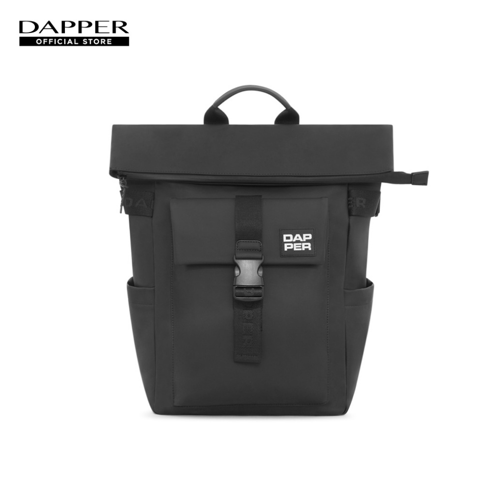 DAPPER กระเป๋าสะพายหลัง Water Repellent City Backpack สีดำ (BY3/BK/1017PN)