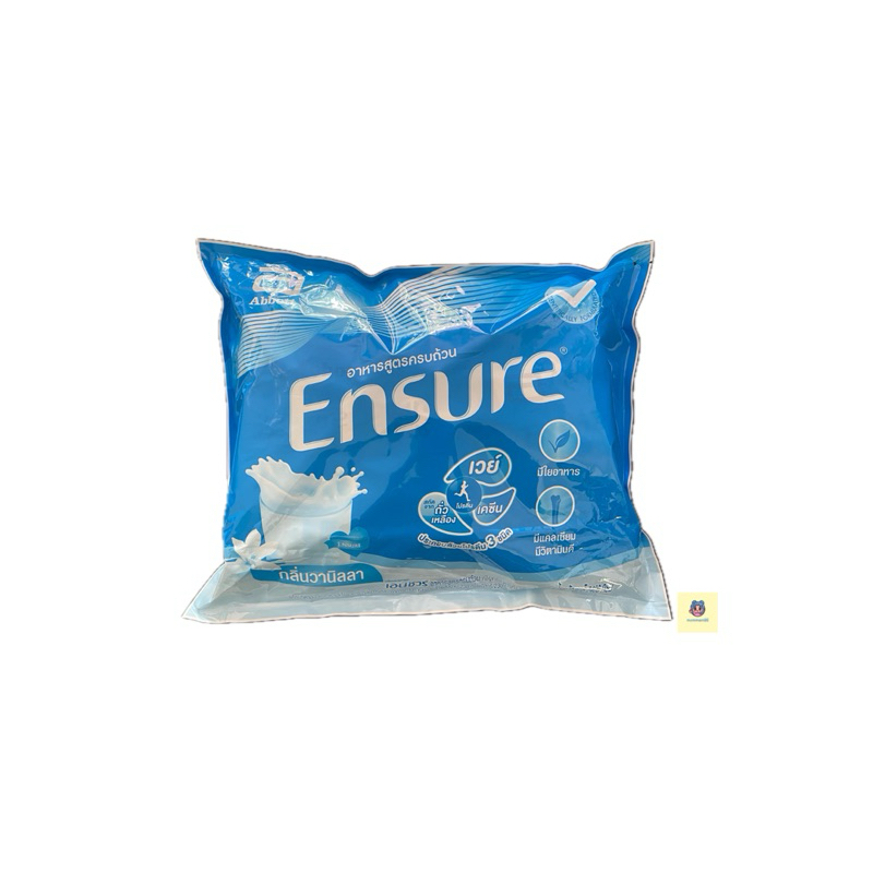 Ensure เอนชัวร์ 2.4kg (400g x6) กลิ่นวานิลา นมผู้สูงอายุ สูตรครบถ้วน โปรตีน 3 ชนิด มีใยอาหาร FOS | A