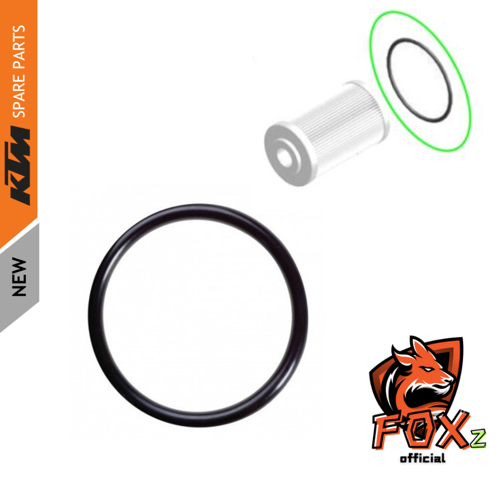 โอริ่งกันซึม O-ring ฝากรองน้ำมันเครื่อง สำหรับ KTM DUKE RC ADV 200 250 390  ทุกปี - รูปที่ 2
