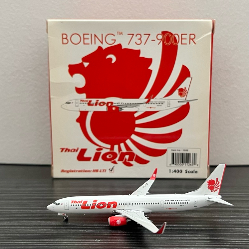 โมเดลเครื่องบิน Thai Lion Air ไทยไลออนแอร์ B737-900ER [พร้อมส่ง]
