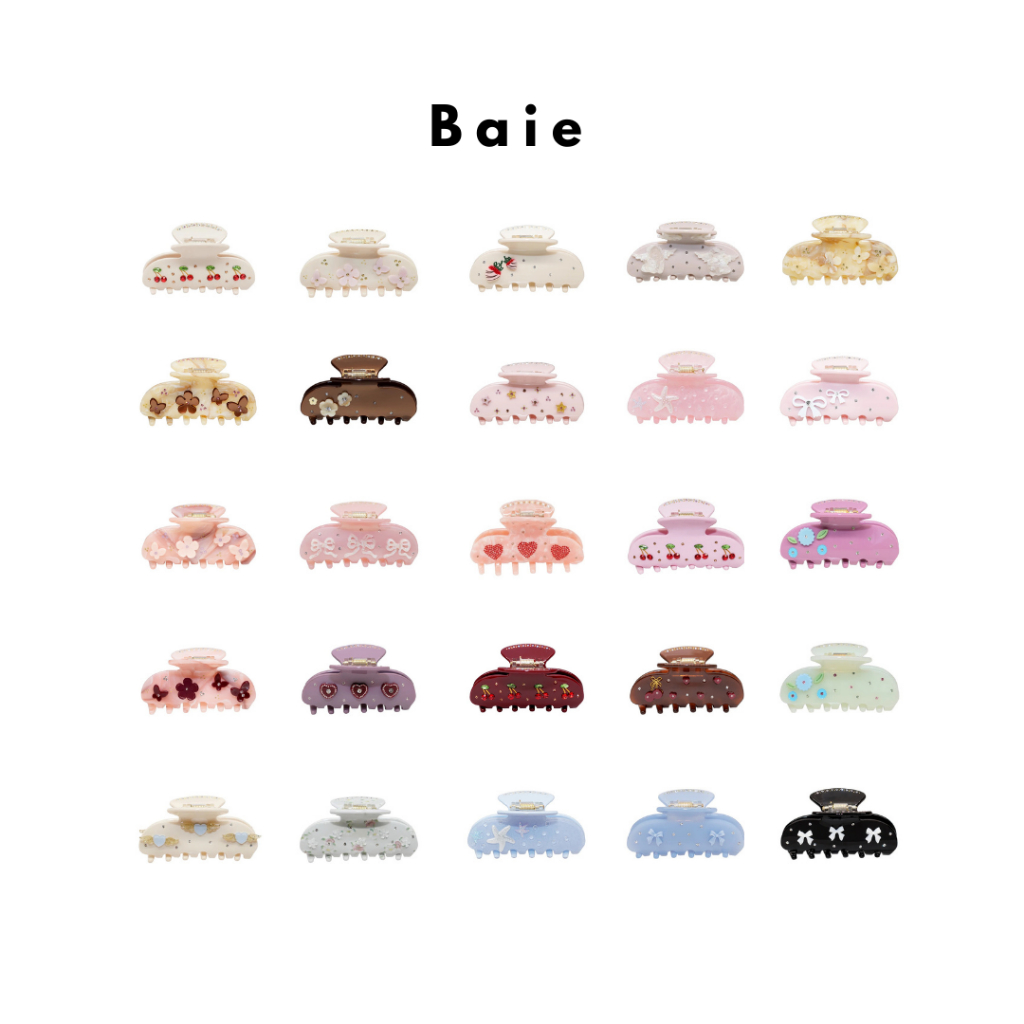 [พร้อมส่ง] Emi Jay sweetheart hair clip