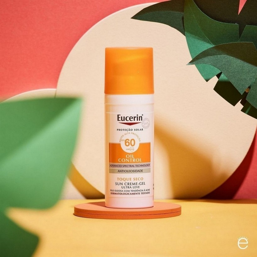 ยูเซอริน Eucerin Sun Dry Touch Oil Control Face SPF50+ PA++++ 50ml กันแดดคุมมัน เนื้อบางเบา สำหรับผิวหน้า